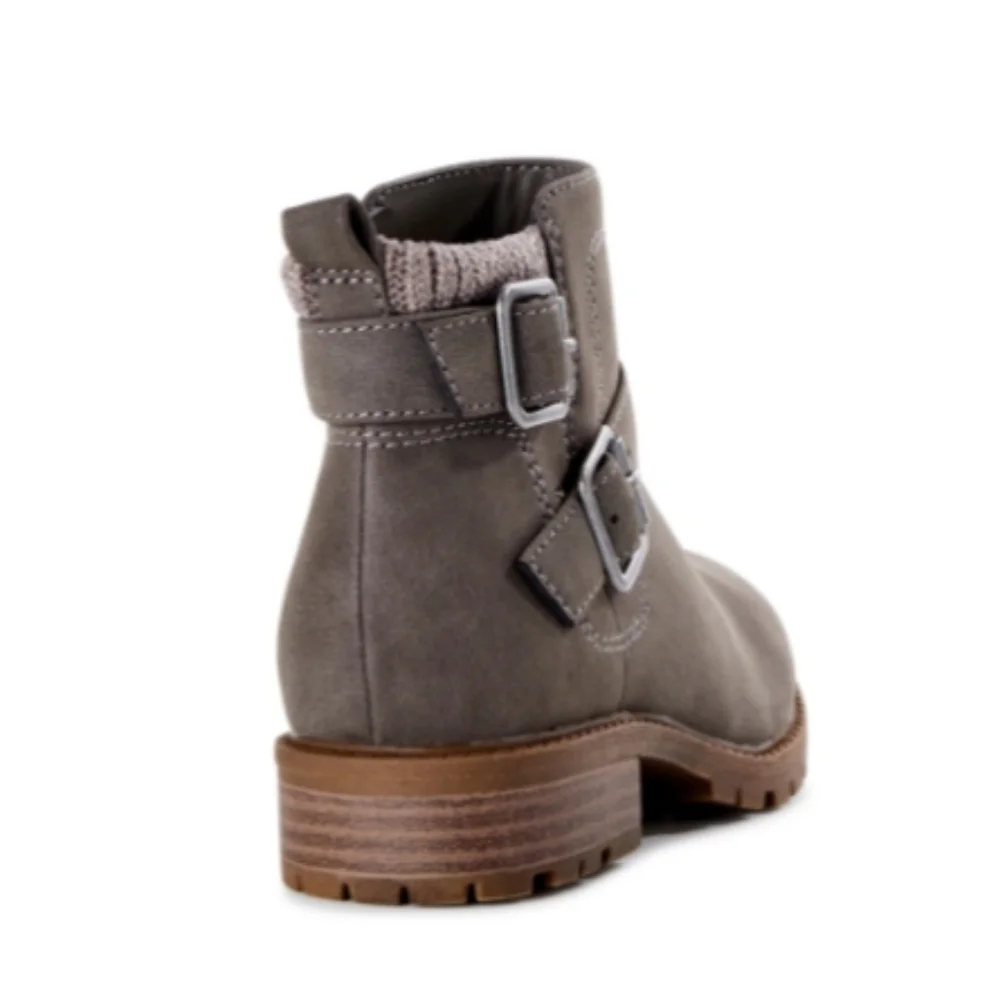 Girls Sweater Knit Ankle Boot